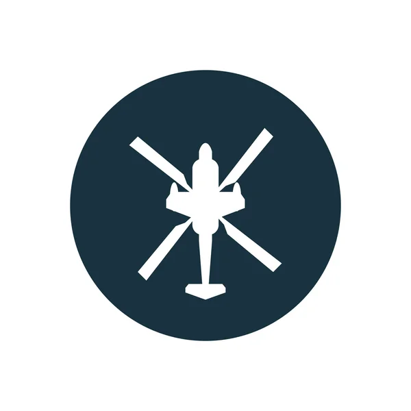 Helicopter icon — Stockvector