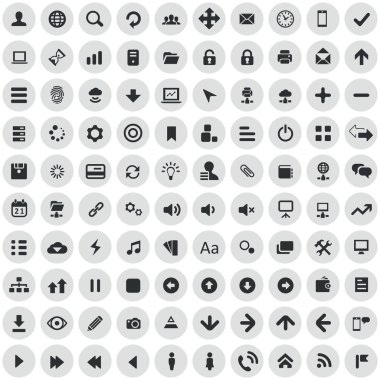100 app simgeleri