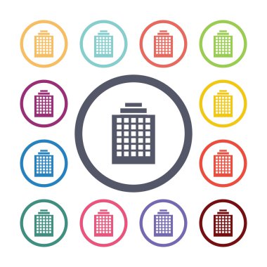 Bina düz simgeler kümesi