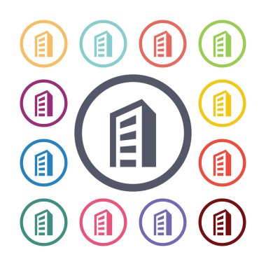 Bina düz simgeler kümesi