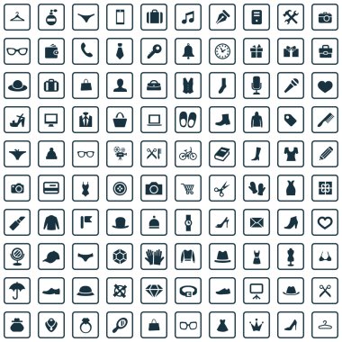 100 aksesuarları simgesi