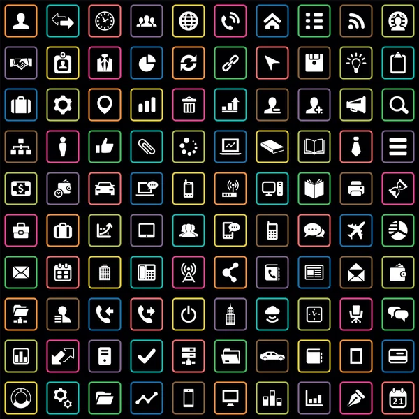 100 corporate icons