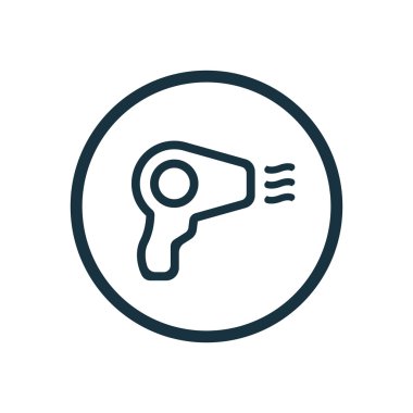 saç kurutma makinesi simgesini