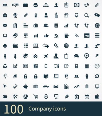 100 şirket simgeler