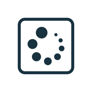 kutsal kişilerin resmi yuvarlak kare düğme yükleme