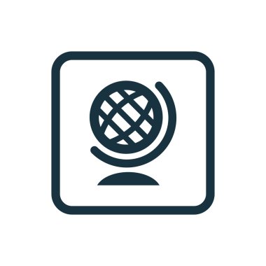 Dünya kutsal kişilerin resmi yuvarlak kare düğme