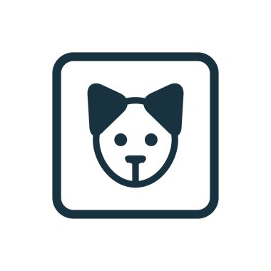 köpek yavrusu kutsal kişilerin resmi yuvarlak kare düğme