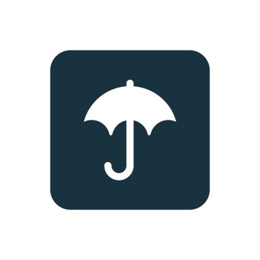 şemsiye kutsal kişilerin resmi yuvarlak kare düğme