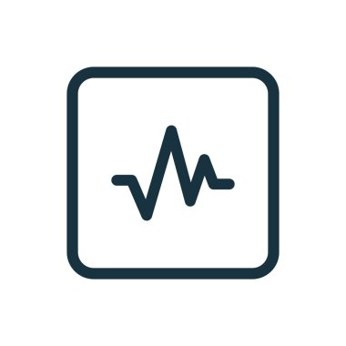 Nabız kutsal kişilerin resmi yuvarlak kare düğme