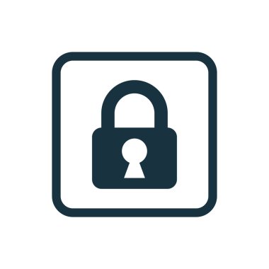 kilit kutsal kişilerin resmi yuvarlak kare düğme