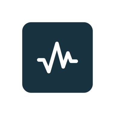 Nabız kutsal kişilerin resmi yuvarlak kare düğme