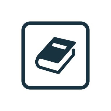 kitap simgesini yuvarlak kareler düğmesi