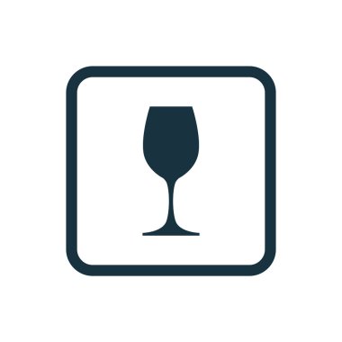 kadehinin simgesi yuvarlak kareler düğmesi