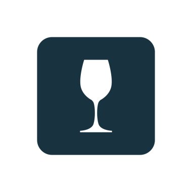 kadehinin simgesi yuvarlak kareler düğmesi