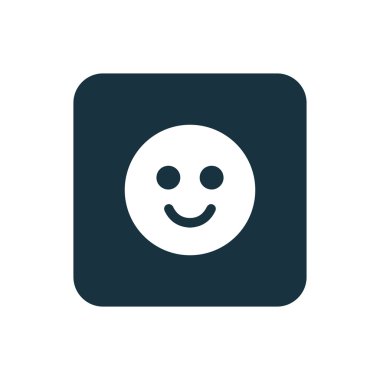 simge yuvarlak kareler Filler'daki gülümse