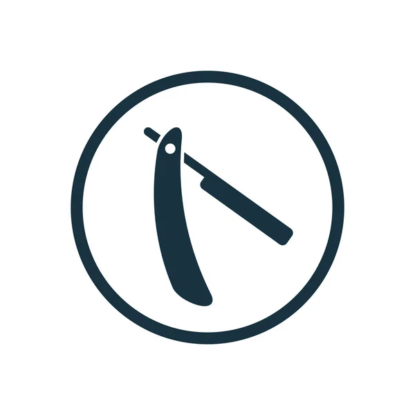 Rasiermesser-Symbol — Stockvektor