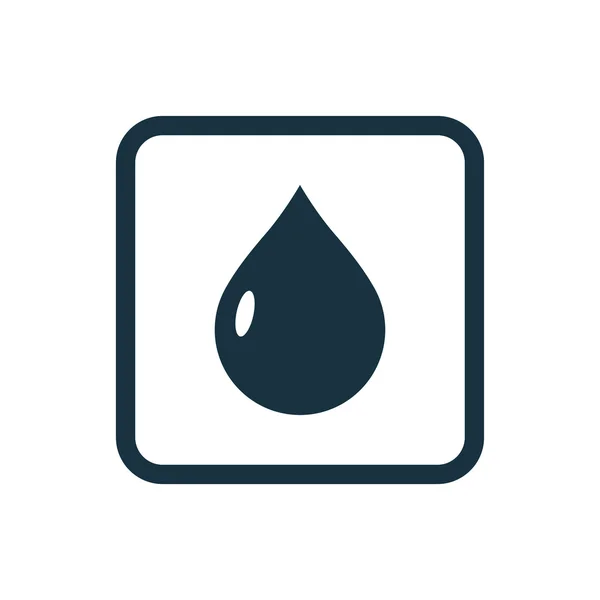 Drop icon Carrés arrondis butto — Image vectorielle