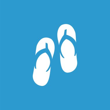 kayış simgesi, izole, mavi adam üzerinde beyaz