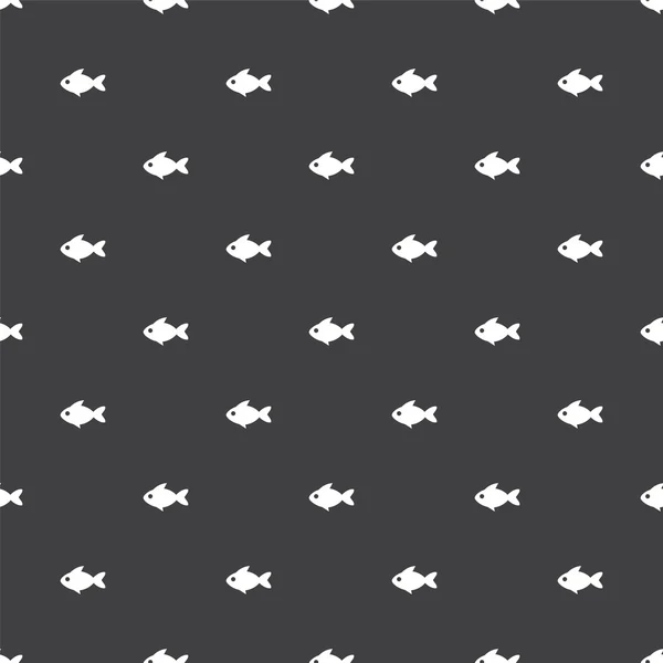 Fish, vector seamless pattern — Stock Vector