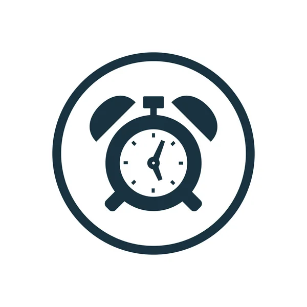 Icono del reloj despertador — Vector de stock