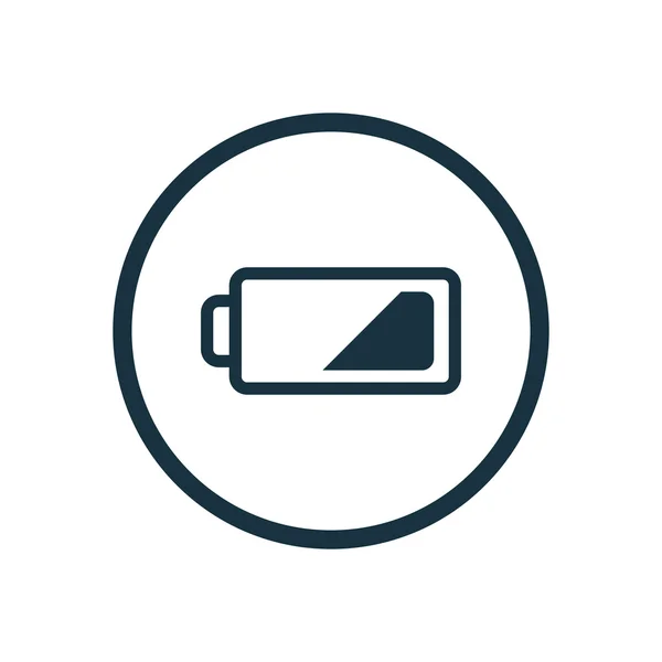 Batteriemangelsymbol — Stockvektor