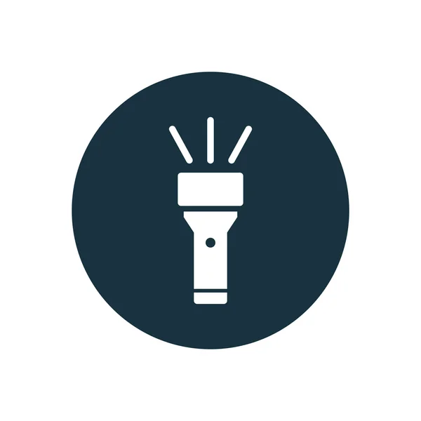 Zaklamp pictogram — Stockvector