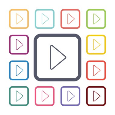 düz Icons set oynamak