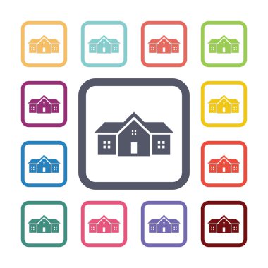 Bina düz simgeler kümesi