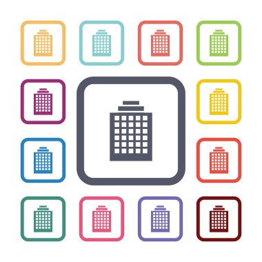 Bina düz simgeler kümesi