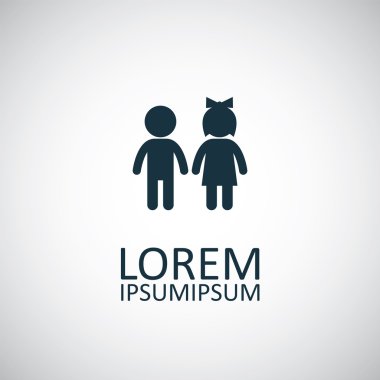 kız ve erkek simgesi