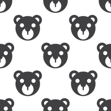 ayı oyuncak, vektör seamless modeli