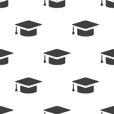 Eğitim sembolü, vektör seamless modeli