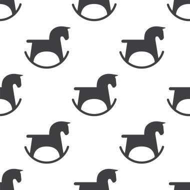 at oyuncak, vektör seamless modeli