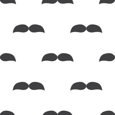 Bıyık, vektör seamless modeli