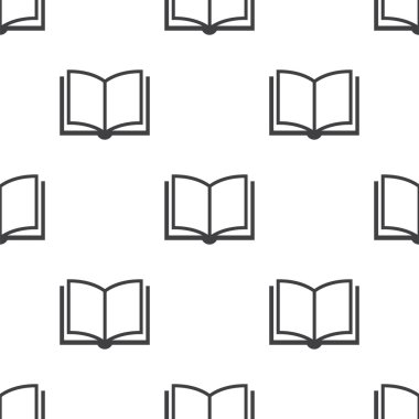 kitap, vektör seamless modeli