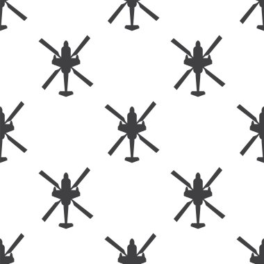 Helikopter, vektör seamless modeli