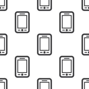 Smartphone, vektör seamless modeli