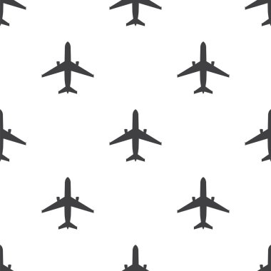 Uçak, vektör seamless modeli