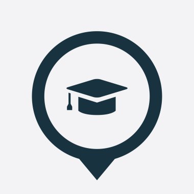 Eğitim simge harita PIN
