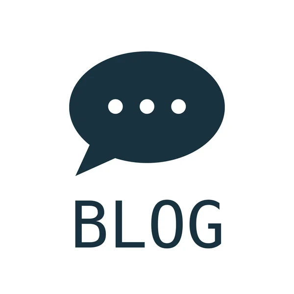 Blog icon — Stock Vector