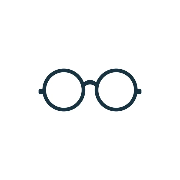 Round glasses icon — Stock Vector