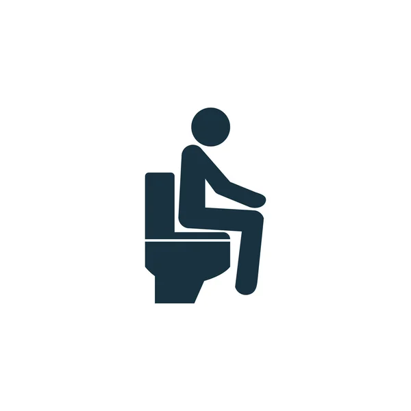 Ikona pan wc — Wektor stockowy