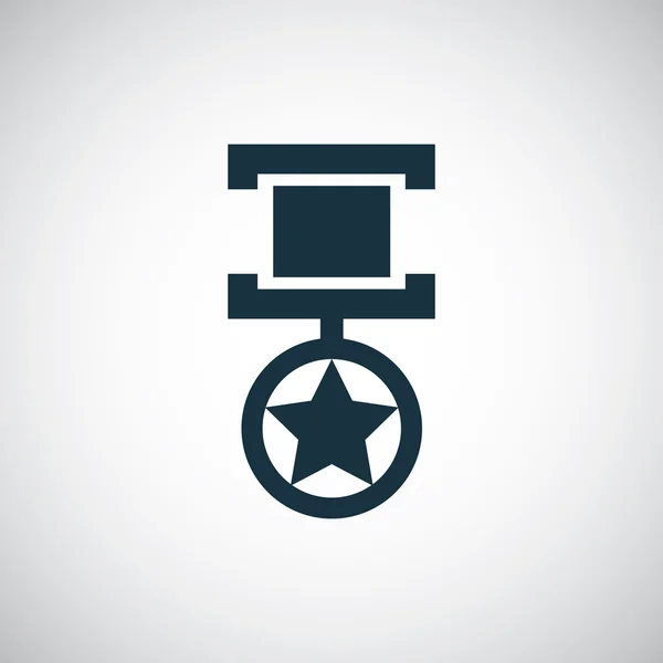 War medal icon — Stock Vector