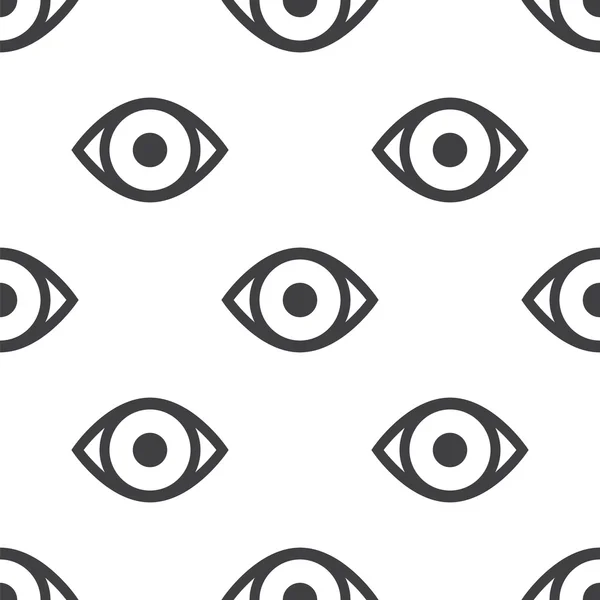 Eye, vector seamless pattern — Stock Vector