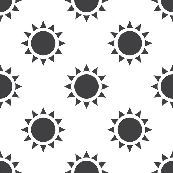 Solen, vektor seamless mönster — Stock vektor