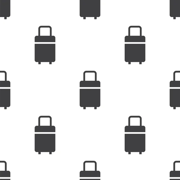 Travel bag, vector seamless pattern — Stock Vector