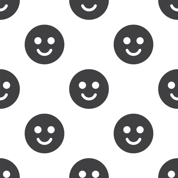 Smile, vector seamless pattern — Stock Vector