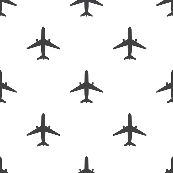 Avion, motif sans couture vectoriel — Image vectorielle