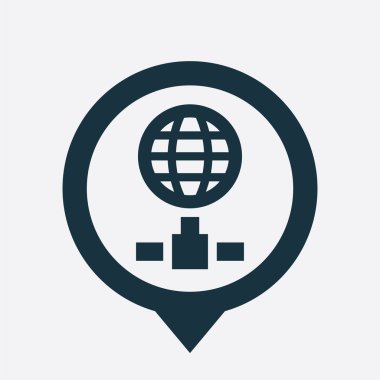 Internet simge harita PIN