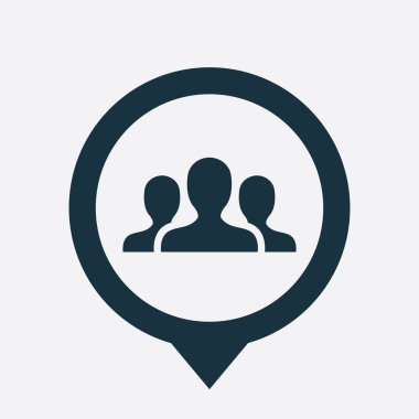 takım simge harita PIN